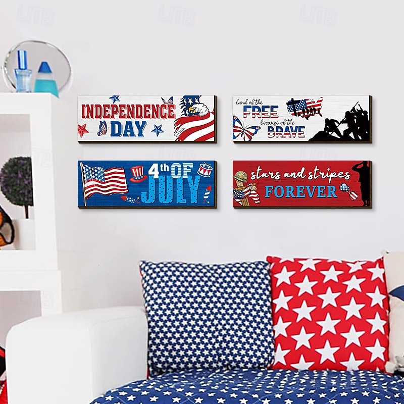1 db szett amerikai függetlenség napja 250. évfordulójának fa sas tábla, vintage kerek ajtóra akasztható, hazafias amerikai lakberendezés, tökéletes július 4-re, emléknapra és nemzeti ünnepekre 2026 - $21.99 –P3