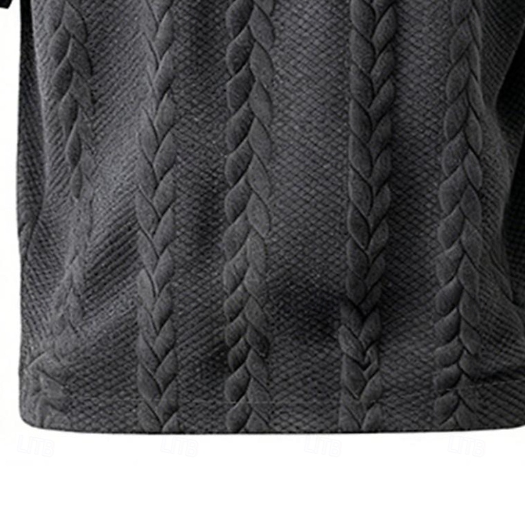 Homme Polo Polo à fermeture éclair Occasionnel Quotidien Zip quart Manche Courte Mode Uni Fermeture éclair Été Printemps Coupe régulière Noir Blanche Kaki Gris foncé Polo de 2026 ? $24.99 –P9