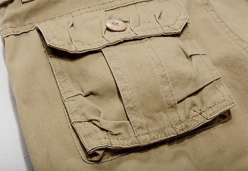 Per uomo Carico tattico Pantaloncini cargo Shorts Pantaloncini casual Tasca Elastico in vita Puro Semplice Tinta unita Lunghezza al ginocchio Casuale All'aperto Abbigliamento casual alla moda Moda del 2026 a $40.99 –P8