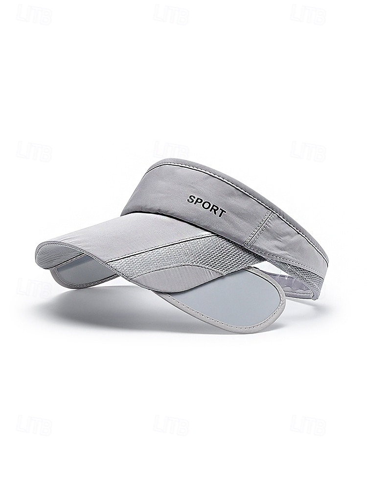 Γυναικείο ρυθμιζόμενο καπέλο ηλίου σε πολλά χρώματα από πολυεστέρα, αθλητικό καπέλο με αναδιπλούμενο γείσο, για γκολφ, τρέξιμο, τένις και casual υπαίθρια αθλητικά ρούχα 2026 - $11.99 –P9