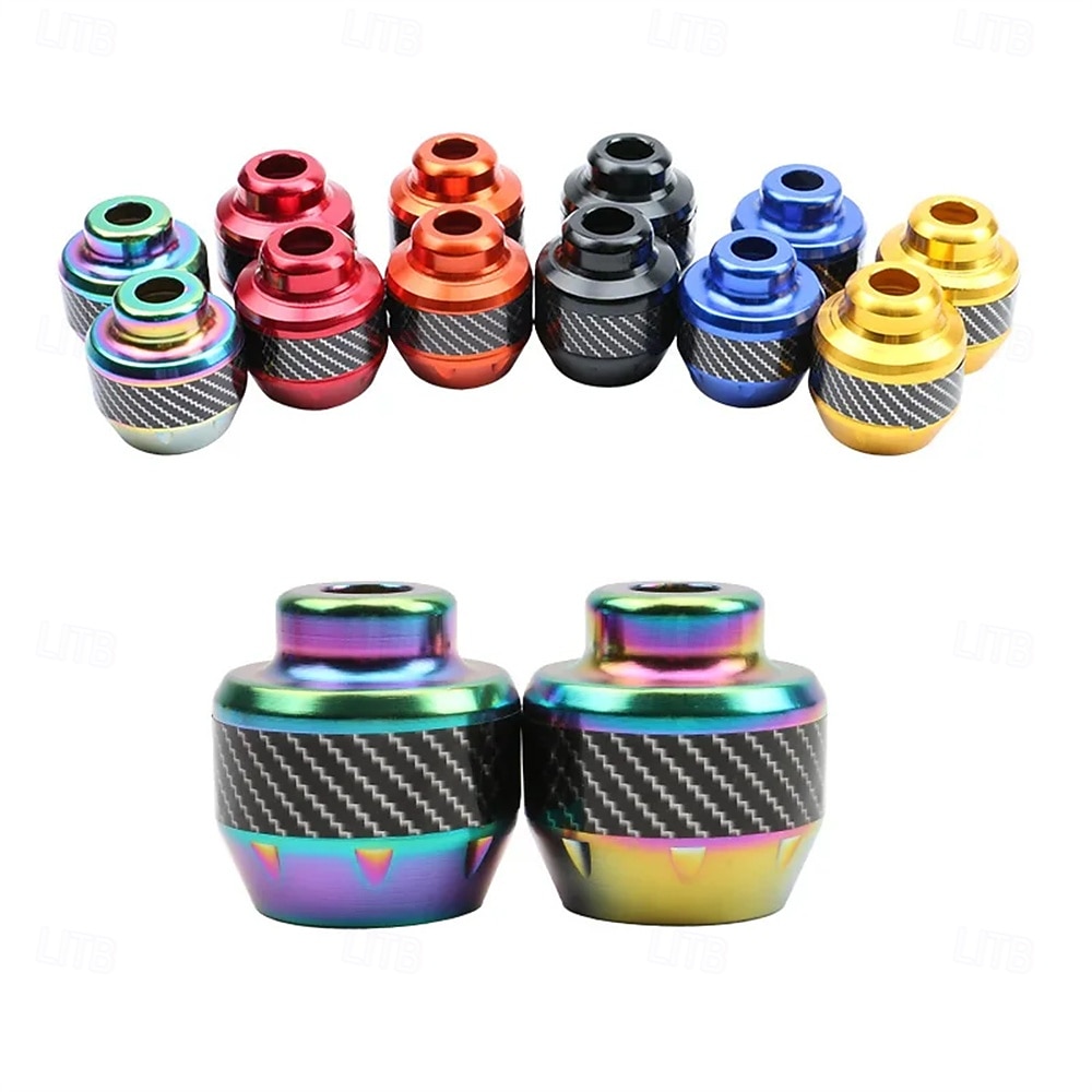 Lot de 2 protections universelles en alliage d'aluminium pour roues, fourches et cadre de moto/scooter ; patins de protection contre les chutes ; accessoires extérieurs pour moto de 2026 ? $11.99 –P2