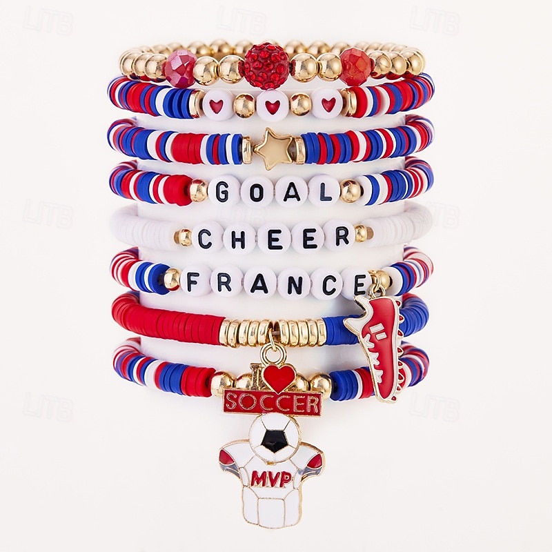 Världsfotbollsmatch 2026 armband Fotbollsmamma Fläkt Cosplay Vuxna Dam Maskerad Fest Fotbollsmatch Fotbollsevenemang Klä ut 2026 - $15.99 –P8