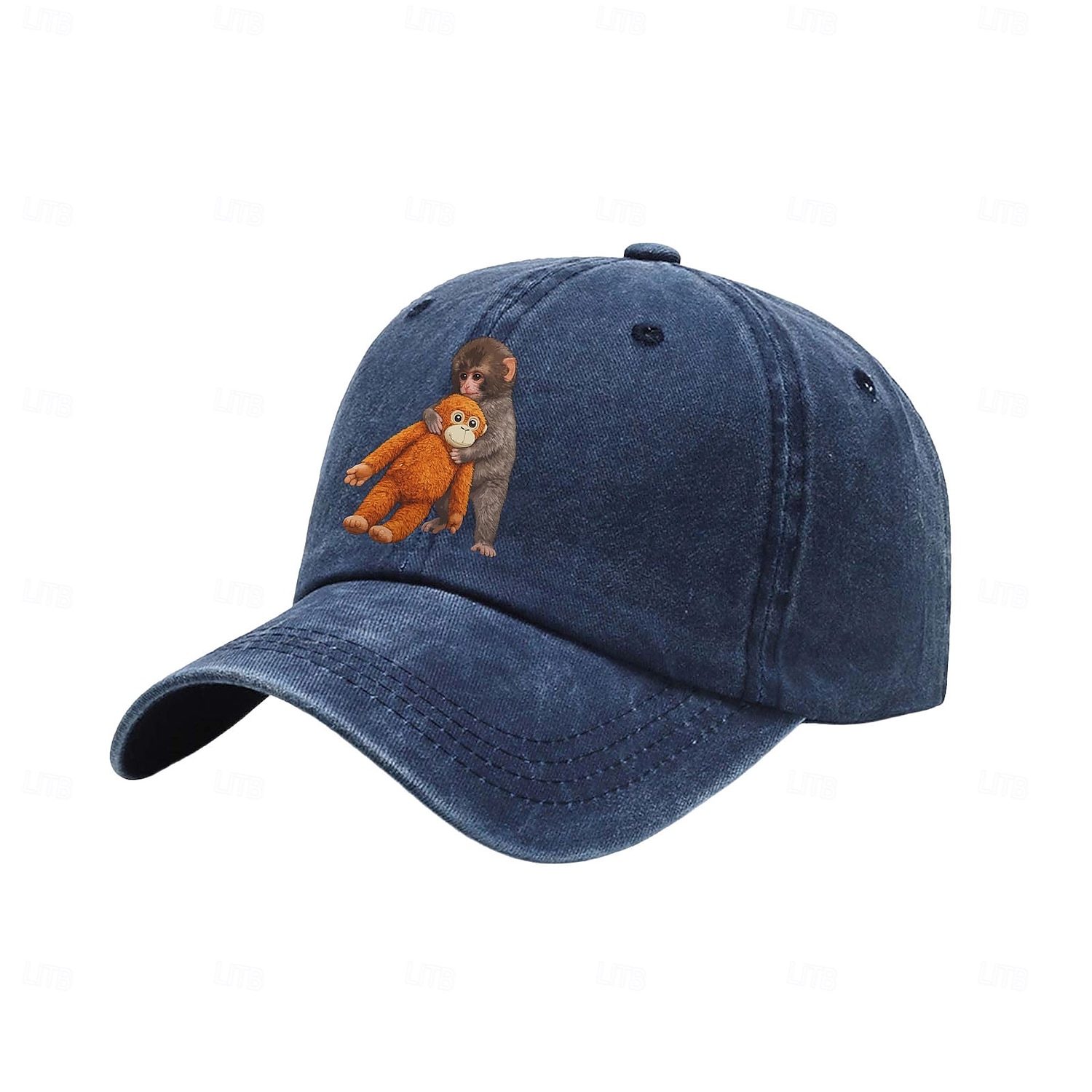Tým Punch Monkey Meme Baseball Cap vtipná vintage praná bavlněná nastavitelné čepice pro muže a ženy 2026 - $16.99 –P14