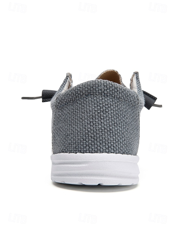 Men's Canvas Outdoor Resort Shoes – Comfortable Slip-On Loafers for Travel, Walking and Casual Resort Wear 2026 - $42.99 –P14
