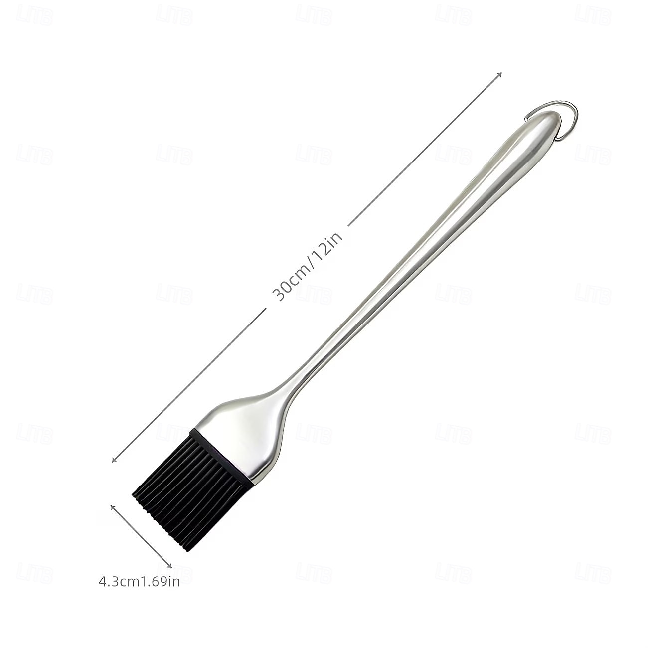 2PCS Heavy-Duty Stainless Steel Silicone Basting Brush with Ergonomic Handle - Non-Stick and Heat-Resistant, Suitable for Barbecue, Baking, Cooking, Grilling, Pancakes, Waffles, Barbecue Accessories 2026 - $20.99 –P3