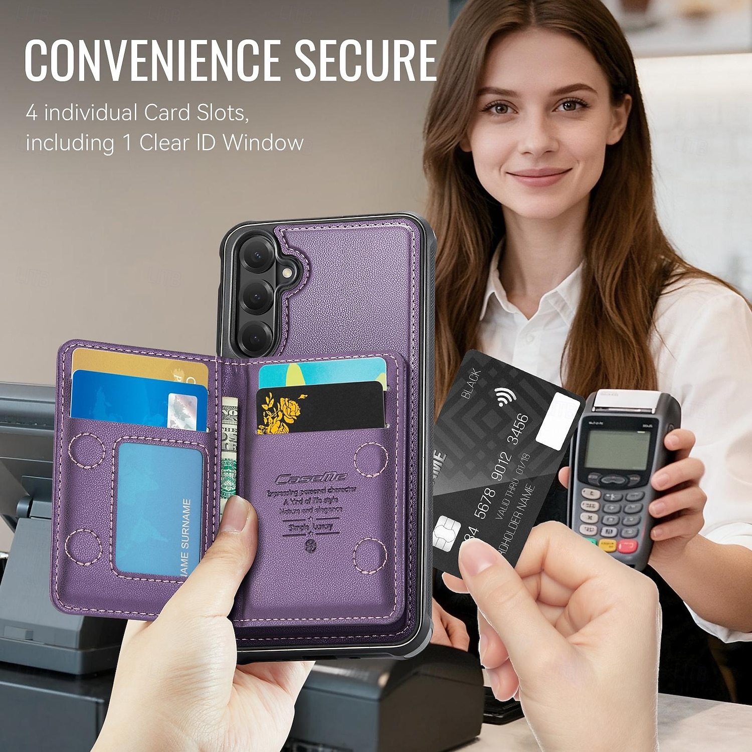 телефон Кейс для Назначение SSamsung Galaxy S25 S24 S23 Ultra Plus Магнитный адсорбционный футляр со стендом Магнитный ТПУ Кожа PU 2026 - $20.99 –P5