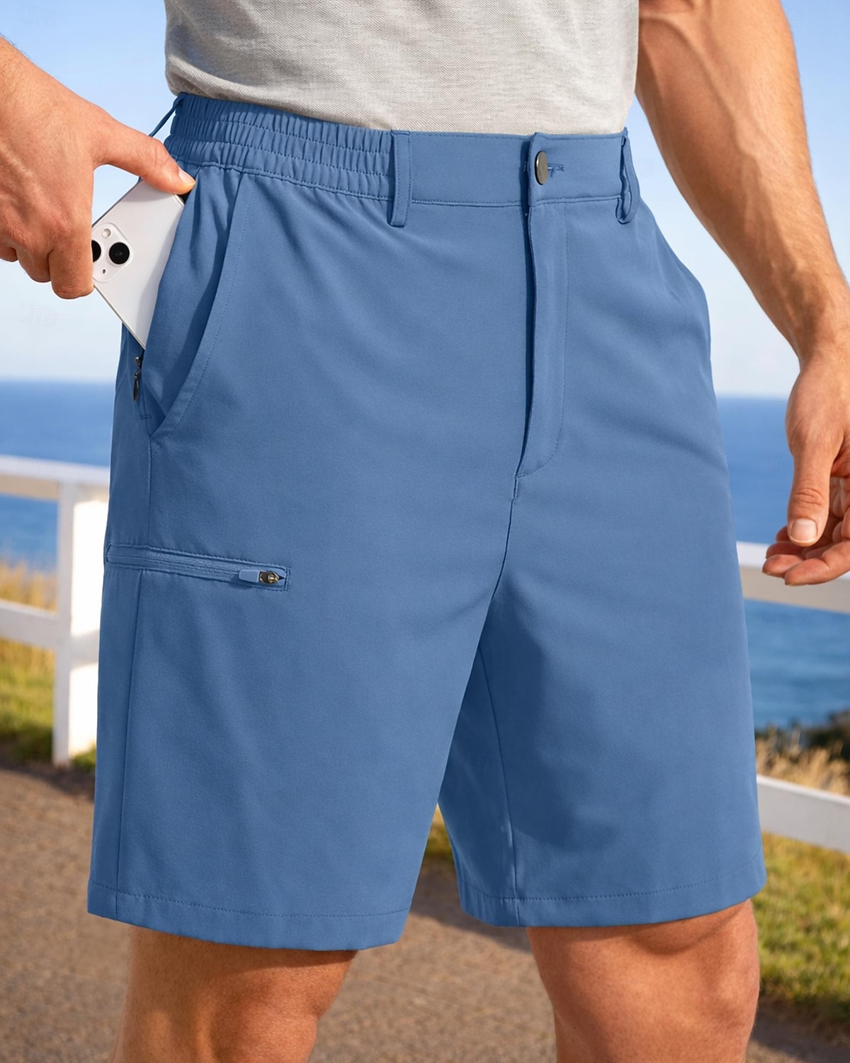 رجالي شورت للجري شورت رياضي Pockets شورتس فضفاض مناسب للبس اليومي الأماكن المفتوحة الصيف رطوبة فتل متنفس تمرين نادي رياضي الركض ركض عادي ملابس رياضية ألبسة رياضية أزرق بنفسجي أسود 2026 - $21.99 –P10