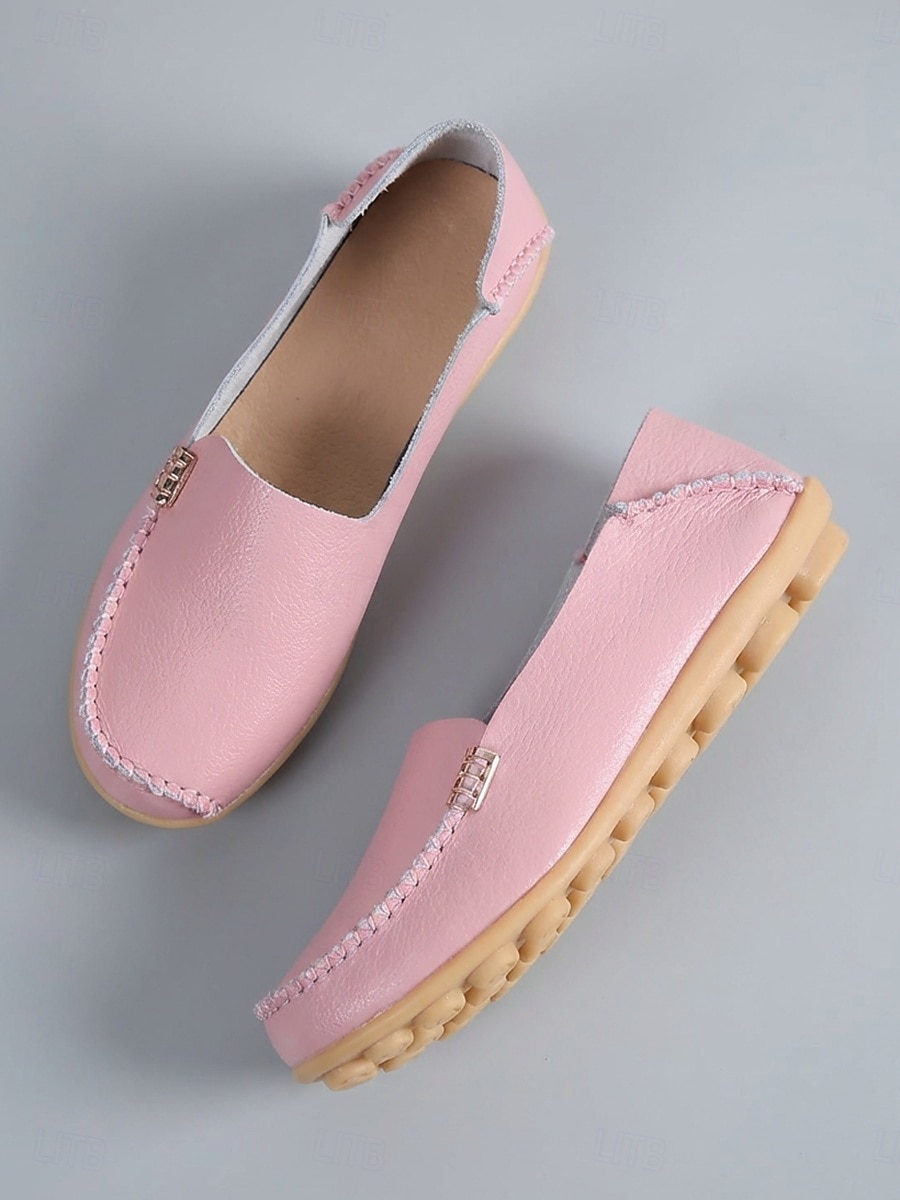 Женские желтые мокасины-лоферы, удобные повседневные туфли без шнурков, мягкие легкие прогулочные туфли для повседневной носки, путешествий и работы. &отдых в выходные 2026 - $26.99 –P2