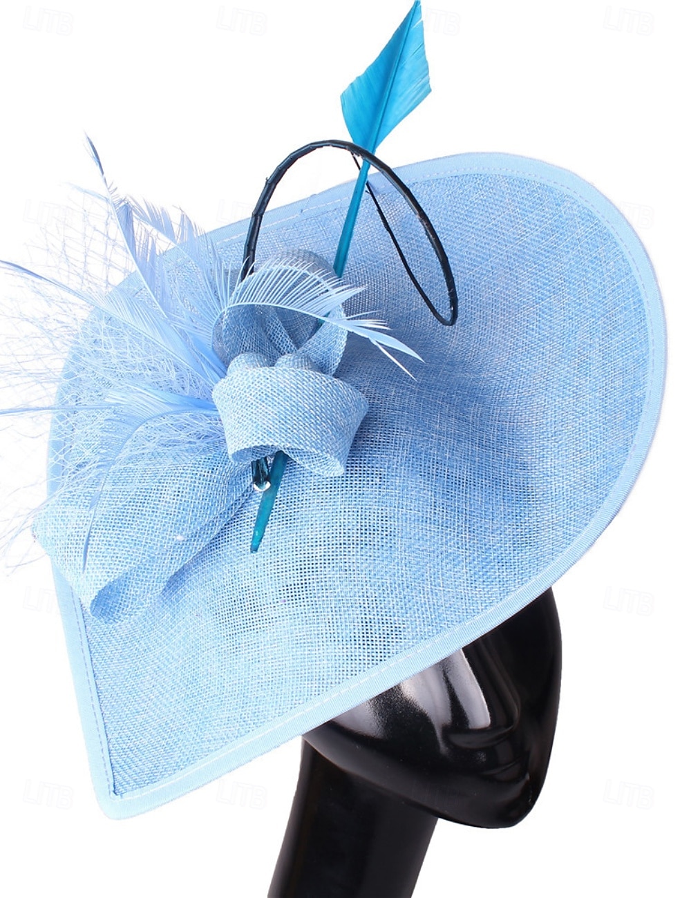 Fascinators Polyester Wedding Birthday Vintage Cute Retro With Feather Headpiece Headwear 2026 - $28.99 –P10