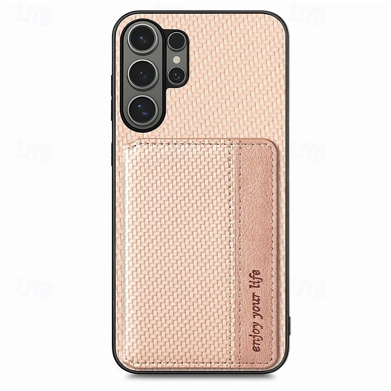 telefon fodral Till Samsung Galaxy S26 S25 Edge S24 FE S23 S22 Plus Ultra A56 A36 A26 A16 A06 Skal Plånboksfodral med stativ Stötsäker TPU PU läder 2026 - $14.99 –P5