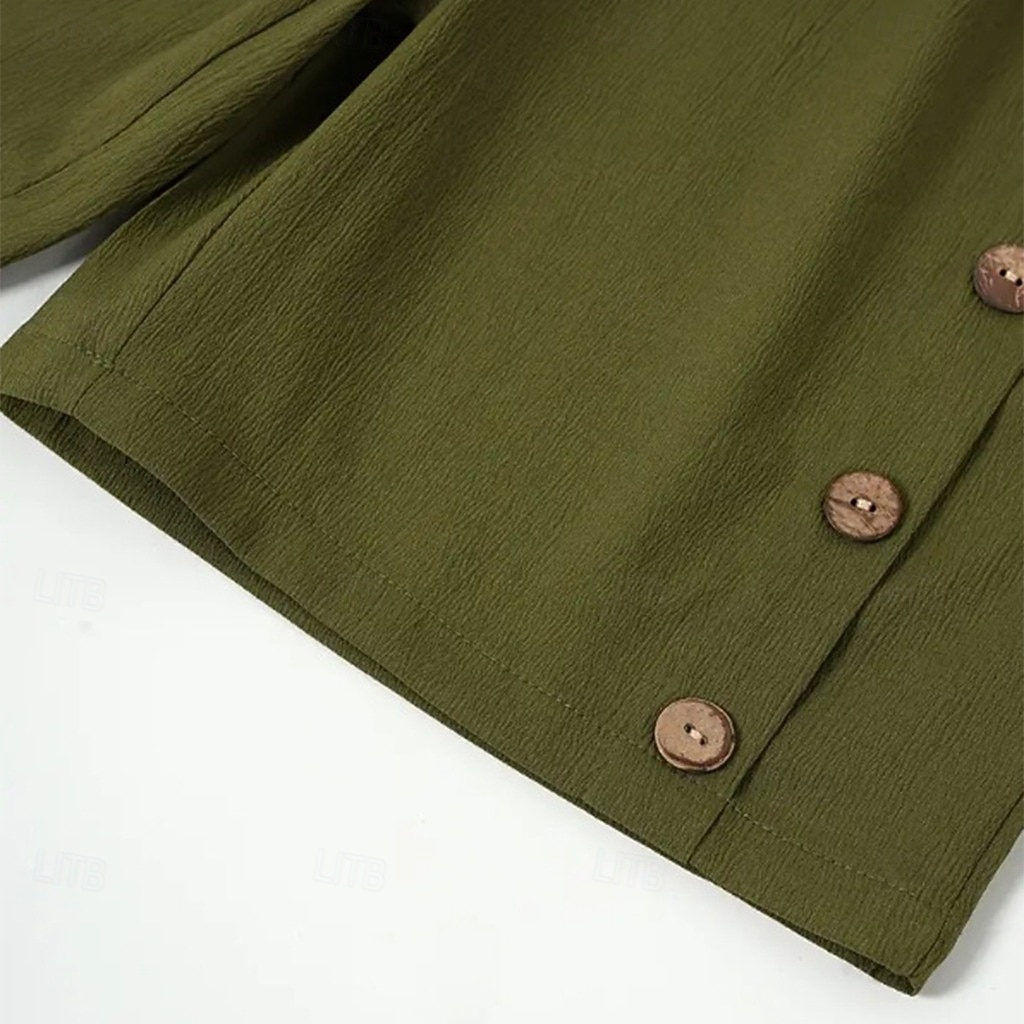 Women's Bermuda shorts Shorts Summer Shorts Burmuda Shorts Vacation Fashion Casual Daily Knee Length Mid Waist Solid Color Plain Drawstring Elastic Waist Comfort Quick Dry Soft Inelastic Streetwear 2026 - $22.99 –P9