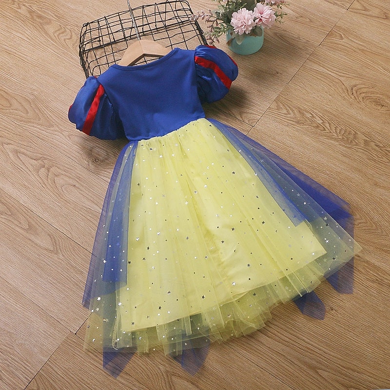 Snøhvit Snøhvit Prinsesse Kjoler Cosplay kostyme Drakter Film Mote søt stil Tutuer for Jente Barne Maskerade Daglig Fest Ferie 2026 - $41.99 –P14