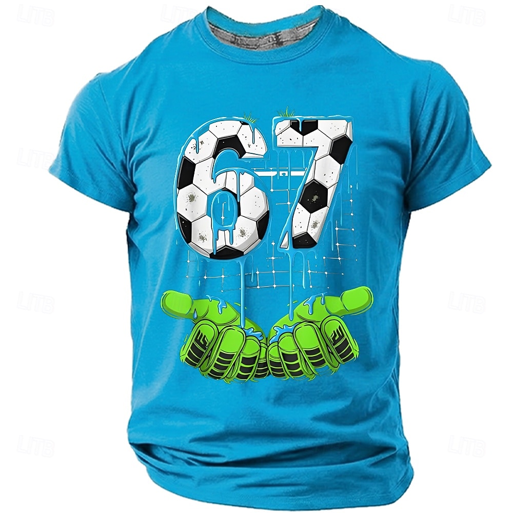 Herre Morsom Slang T skjorte Kortermet T skjorte 3D-utskrift Crew-hals Skjorte Mote Daglig Daglig Gate Rød Sommer Vår Klær S M L XL XXL XXXL 2026 - $19.99 –P4
