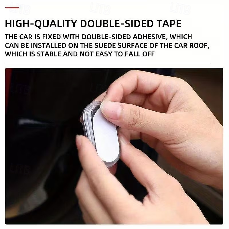 Lot de 4 lampes d'ambiance LED sans fil pour l'intérieur de voiture, rechargeables par USB, à capteur tactile et aimantées, pour plancher, portières et coffre, étanches et compactes, disponibles en de 2026 ? $19.99 –P4
