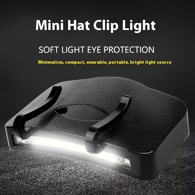 3 Pack Rechargeable Clip on Cap Light, 11 LED 300 Lumens Hat Light for Men, Hands-Free Headlamp for Fishing Camping Hiking Hunting, Portable Lightweight LED Hat Flashlight for Baseball Caps 2026 - $21.99 –P4