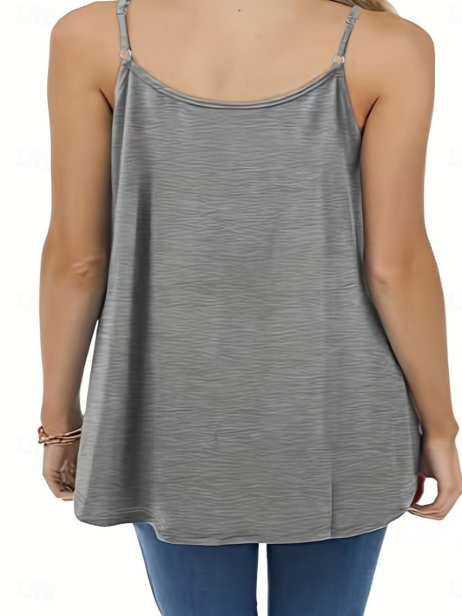 Confezioni multiple 2 pezzi Per donna Scollo a V Senza Maniche Verde + rosa Canotta Maglietta senza maniche Maglietta Pieghettato Tinta unica Casuale Quotidiano Poliestere Estate del 2026 a $37.99 –P17