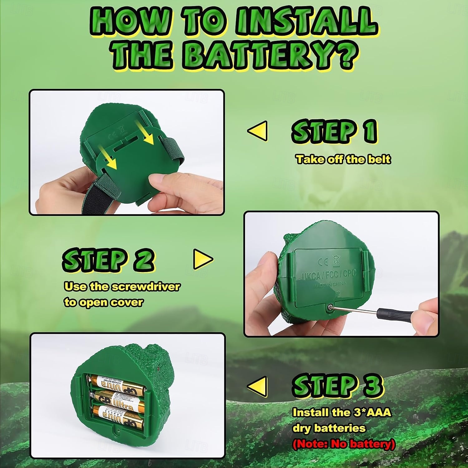 Headlamp, Dinosaur LED Rechargeable Headlamp for Flashlight Outdoor Camping Essentials Gear, Dinosaur Toys Headlight for Boys Girls/Adults, Ideal Gift Toys for Birthday Rave Party 2026 - $30.99 –P3