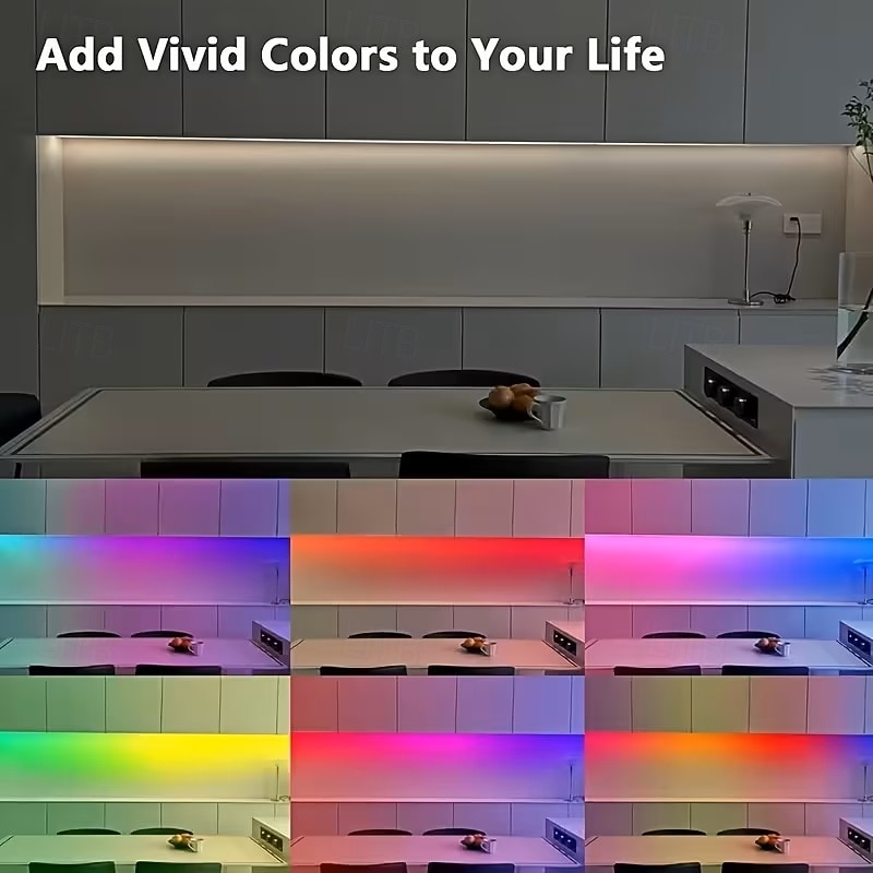 3PCS RGB Atmosphere Cabinet Light Charging Magnetic Induction LED Motion Sensor Night Light Wireless Cabinet Wardrobe Bedroom Lighting No Need To Drill Holes or Lay Wires Easy To Install 2026 - $23.99 –P10