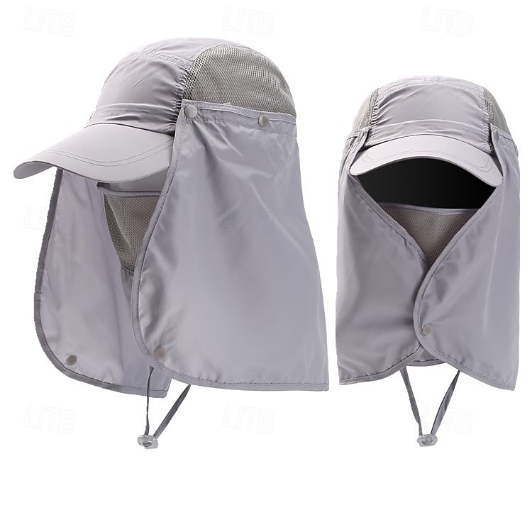 2-in-1 UV Protection Sun Hat for Men & Women, Outdoor Summer Hat with Removable Face Shield for Fishing, Hiking & Camping, Lightweight, Breathable, Quick-Dry Sun Hat for Full Face & Neck Protection 2026 - $18.99 –P7