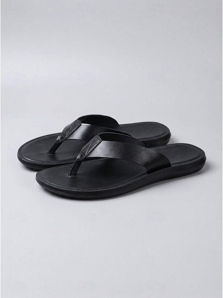 Sandalias de dedo color marrón claro para mujer: chanclas cómodas y acolchadas con tiras de piel sintética para vacaciones en la playa y viajes de verano. &Relajación informal al aire libre 2026 - $34.99 –P3