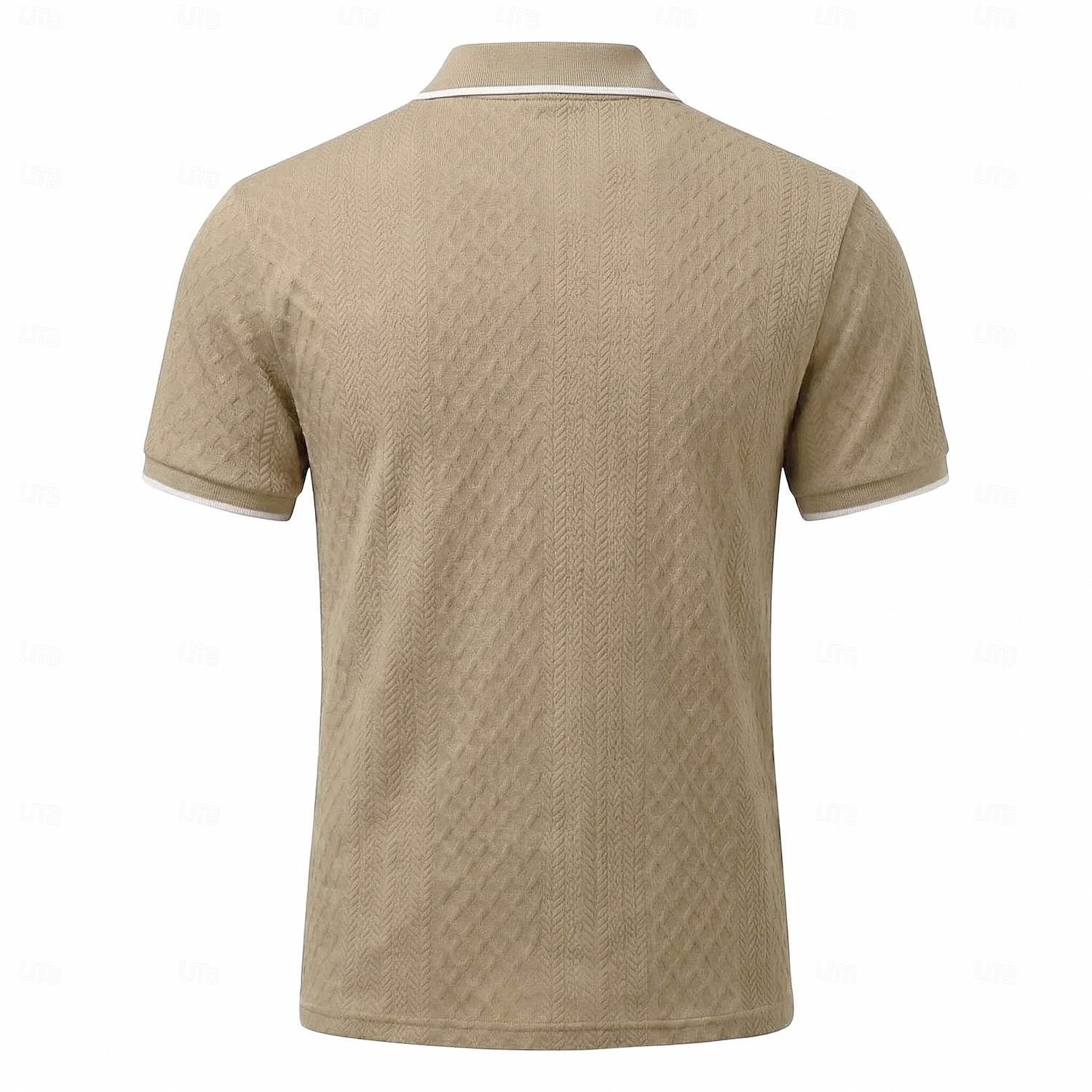 Per uomo Polo con zip Testurizzato Casuale Ferie Bavero Zip a un quarto Manica Corta Moda Essenziale Semplice Jacquard Zip a un quarto Primavera & Estate Estate Primavera Vestibilità regolare Blu del 2026 a $22.99 –P4