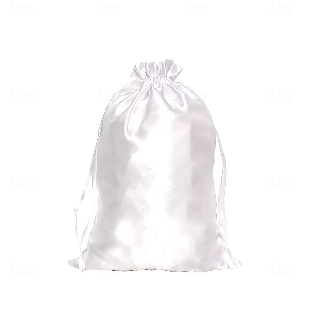 10Pcs Wig Bags with Satin Drawstring, Black Silk Hair Storage Bags for Multiple Wigs, Bundles, Extensions 2026 - $28.99 –P9