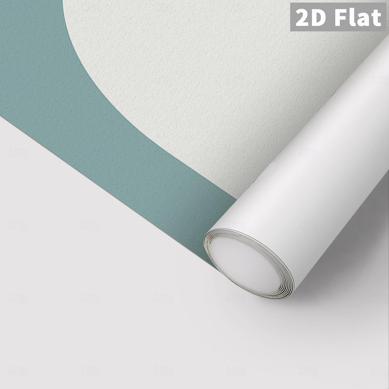 Peelable Wallpaper, Blue-Gray Geometric Pattern, Bohemian Self-Adhesive Wallpaper, Removable, Suitable for Tenant Use, Suitable for Bedroom, Bathroom, Cabinet, Vinyl Wallpaper Roll 2026 - $28.99 –P17