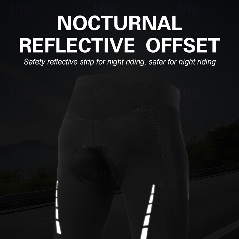 Per uomo Tinta unica Pantaloncini intimi da ciclismo Biancheria intima da ciclismo Pantaloncini imbottiti da ciclismo Bicicletta Pantaloncini intimi Pantaloni Vestibilità aderente Gli sport del 2026 a $28.99 –P5