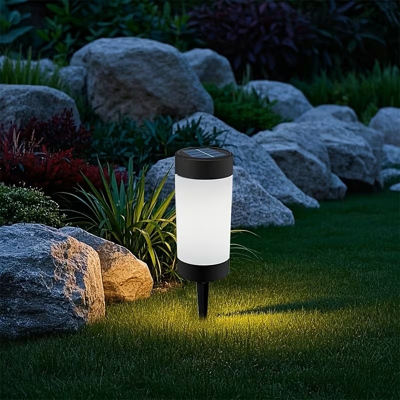 4er-Set Solar-Gartenleuchten, wasserdichte Gartenwegleuchten, dekorative Solar-Bodenleuchten zum Einstecken, für den Außenbereich 2026 - $39.99 –P7