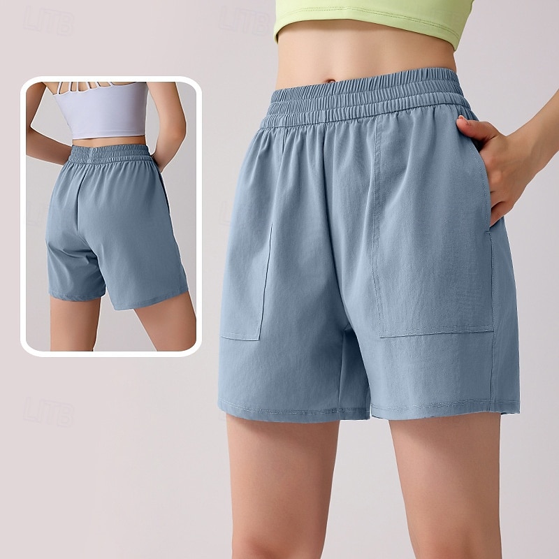 Per donna Shorts da corsa Shorts Sportivi Tasche Pantaloncini Casuale Quotidiano All'aperto Estate Primavera Asciugatura Rapida Leggero Traspirante Allenamento in Palestra Tennis Golf Vestibilit del 2026 a $19.99 –P6