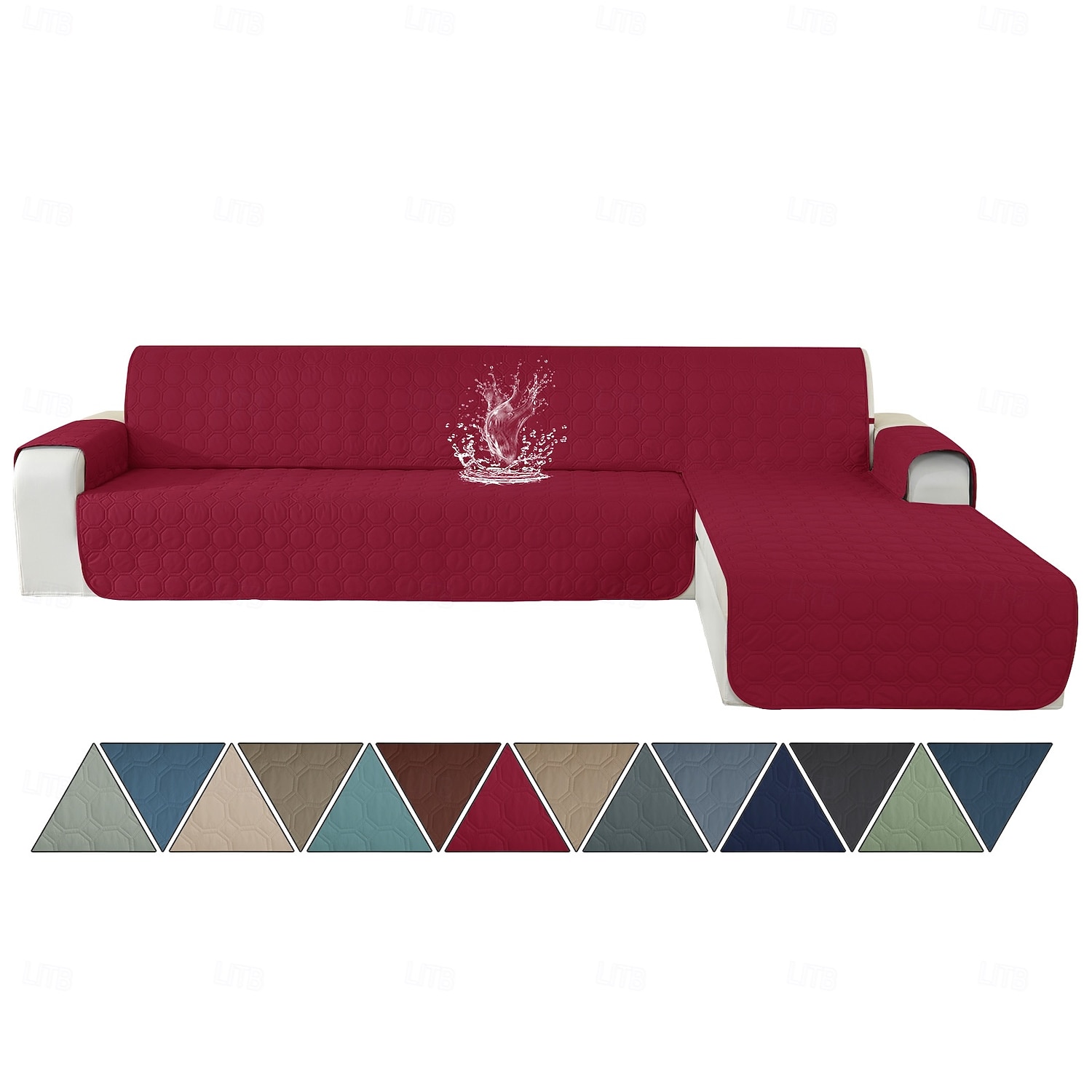 vedenpitävä lemmikkisohvamatto, koko vuoden liukumaton lepotuolin päällinen, moderni minimalistinen sohvansuoja koirille ja kissoille 2026 - $75.99 –P12