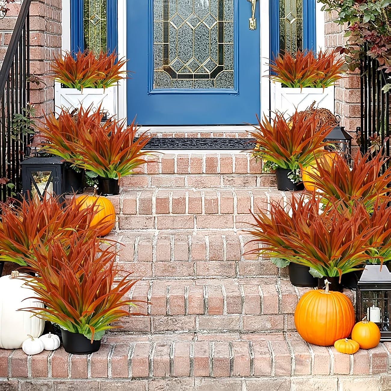 10Pcs UV-Resistant Artificial Agave Plants, Vibrant Multi-Color Tall Fake Grass for Indoor/Outdoor Home Decor, All-Season Durable Plastic Greenery, Suitable for Garden, Office, Patio, Hanging Planter 2026 - $19.99 –P4