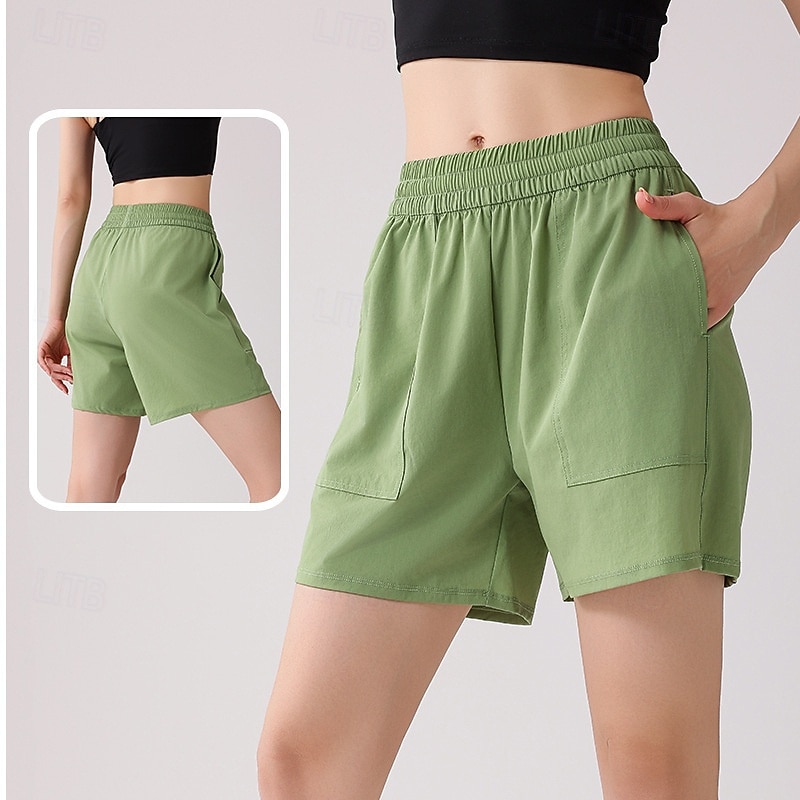 Per donna Shorts da corsa Shorts Sportivi Tasche Pantaloncini Casuale Quotidiano All'aperto Estate Primavera Asciugatura Rapida Leggero Traspirante Allenamento in Palestra Tennis Golf Vestibilit del 2026 a $19.99 –P1