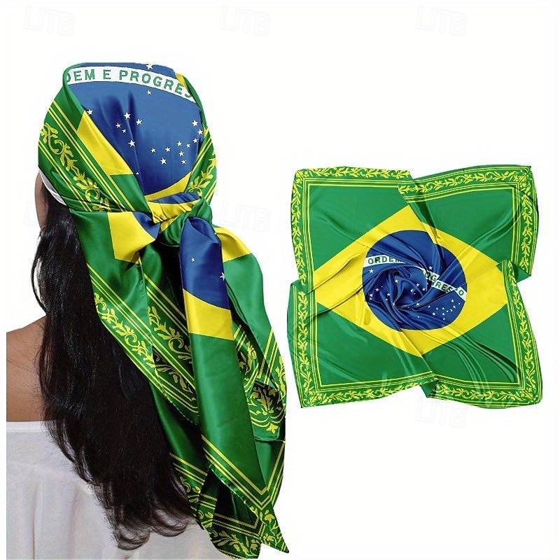 USA:s 250-årsjubileum, USA Kanada, världsfotbollsflagga, tryckt bandana för män och kvinnor, fyrkantig huvudduk, pannband, huvudband, utomhustillbehör för jublande fans 2026 - $13.49 –P4