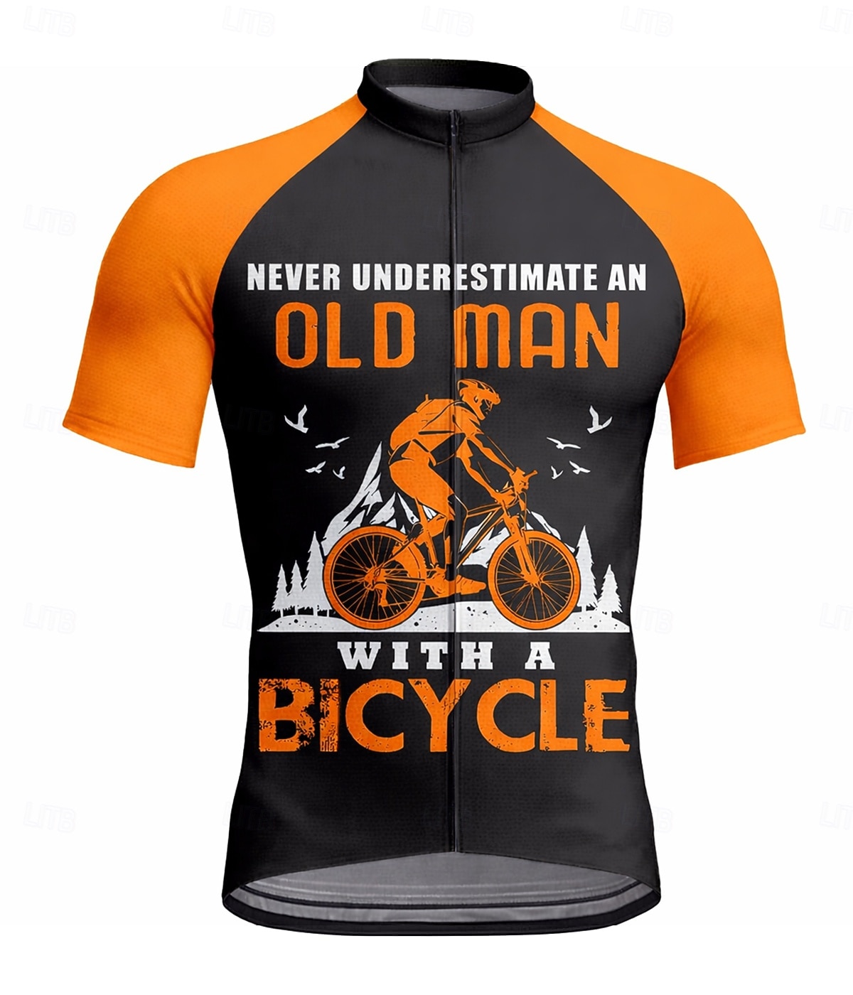 Per uomo Maglia da Ciclismo Grafico Lettere & Numeri Manica Corta Bicicletta Maglietta Maglia Top con 3 tasche posteriori Resistente ai Raggi UV Asciugatura Rapida Cerniera Frontale Strisce del 2026 a $30.99 –P9