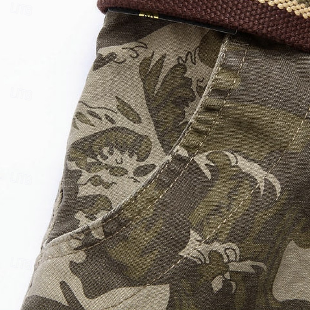 Ανδρικά Παντελόνια με τσέπες Παντελόνια Παντελόνι τακτικής Παντελόνι εργασίας Pantaloni de Drumeție Πολλαπλή τσέπη Τσέπη με πτερύγιο καμουφλάζ Σκέτο Άνεση Φοριέται Causal Καθημερινά ΕΞΩΤΕΡΙΚΟΥ ΧΩΡΟΥ 2026 - $44.99 –P8