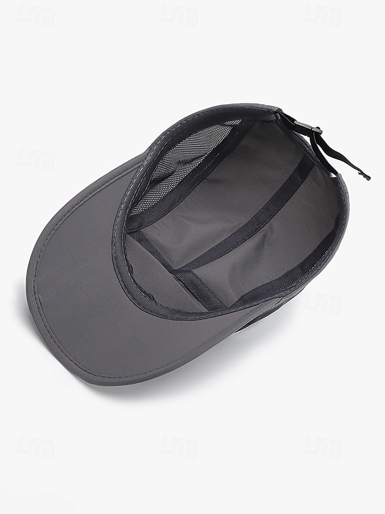 Gorra de béisbol de poliéster transpirable y ligera para hombre, sombrero de sol con panel de malla ajustable multicolor para viajes de vacaciones, actividades al aire libre, senderismo y uso casual 2026 - $11.99 –P11