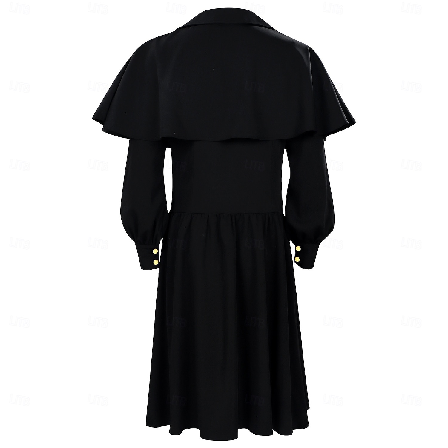 Gotic Medieval Renascentist Geacă Mâneci Lungi Vampiri Pirat Costume de fancy Bărbați Fantezie Halloween Carnaval Petrecere Târgul Renașterii LARP Adulți Geacă 2026 - $66.99 –P3