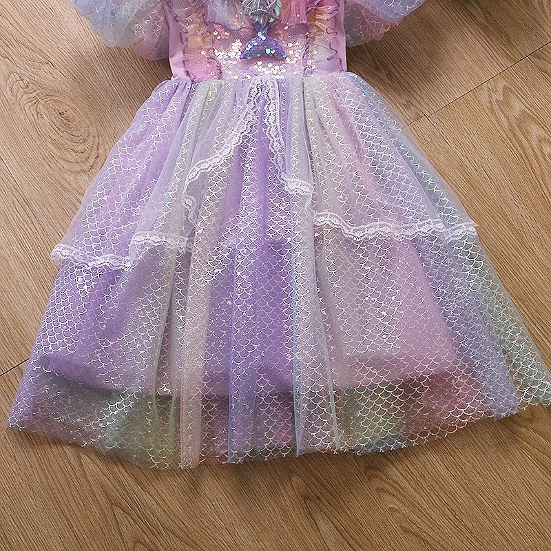 Prinzessin Kleid Cosplay Kostüm Outfits Film Niedlich Balletröckchen LED-Leuchten for Mädchen Kinder Maskerade Buchwoche Täglich Party Ferien 2026 - $41.89 –P9