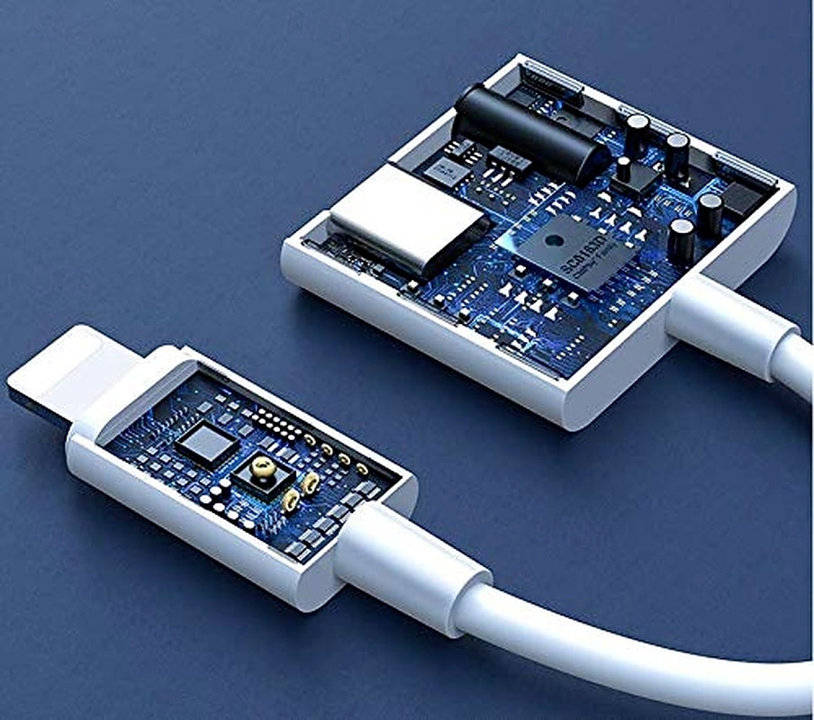 2-pack 2-i-1 lightning till 3,5 mm hörlursuttagsadapter &laddare, iPhone-splitter aux-ljuddongel kompatibel med iPhone 14 13 12 11 se 2026 - $17.99 –P2