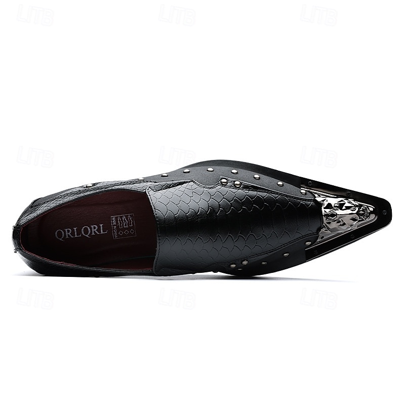 Homens Clássico Casual Diário Pele PU Confortável Respirável Sem Atacadores Preto Branco Vermelho Verão Primavera Outono de 2026 por $59.99 –P16