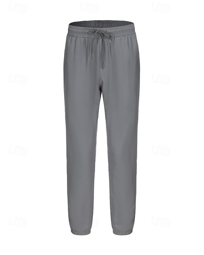 Men's Outdoor Pants Cargo Pants Hiking Pants Trousers Summer Spring Autumn / Fall Outdoor Tailored Fit Waterproof Quick Dry Breathable Pants / Trousers Drawstring Pocket Elastic Waist Grey Hunting 2026 - $20.99 –P4