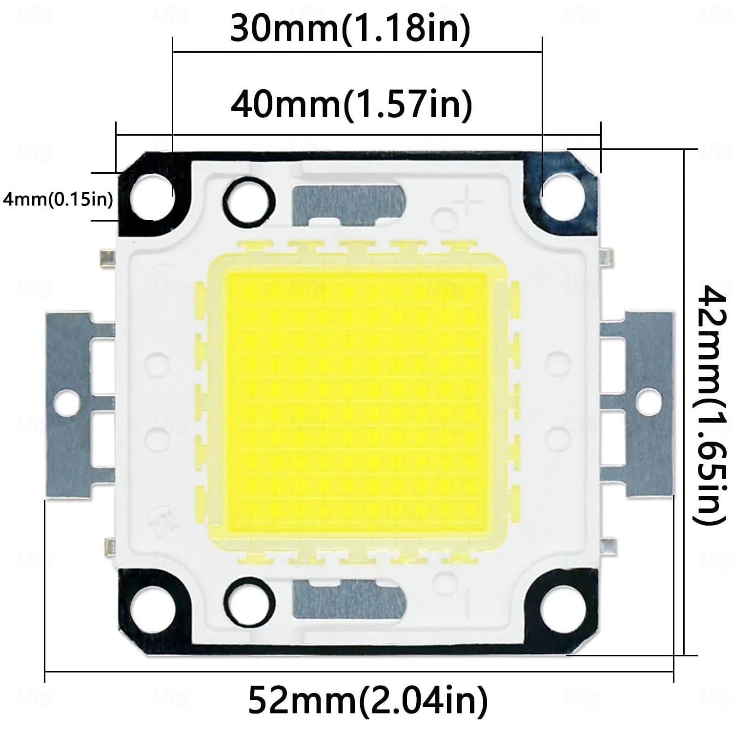 1PC DIY 100W  9000-10000LM  Naturally White 4000-4500K  Light Integrated LED Module (DC33-35V 2.8A) Street Lamp for Projecting Light  Gold Wire Welding of Copper Bracket 2026 - $12.49 –P4