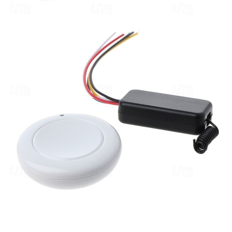 2026年 DC3.7V、5V、12V、1ch RFワイヤレスリモコンスイッチLED電源オン/オフ受信機学習コード送信機と受信機433MHz  コレクション – $18.99 –P2