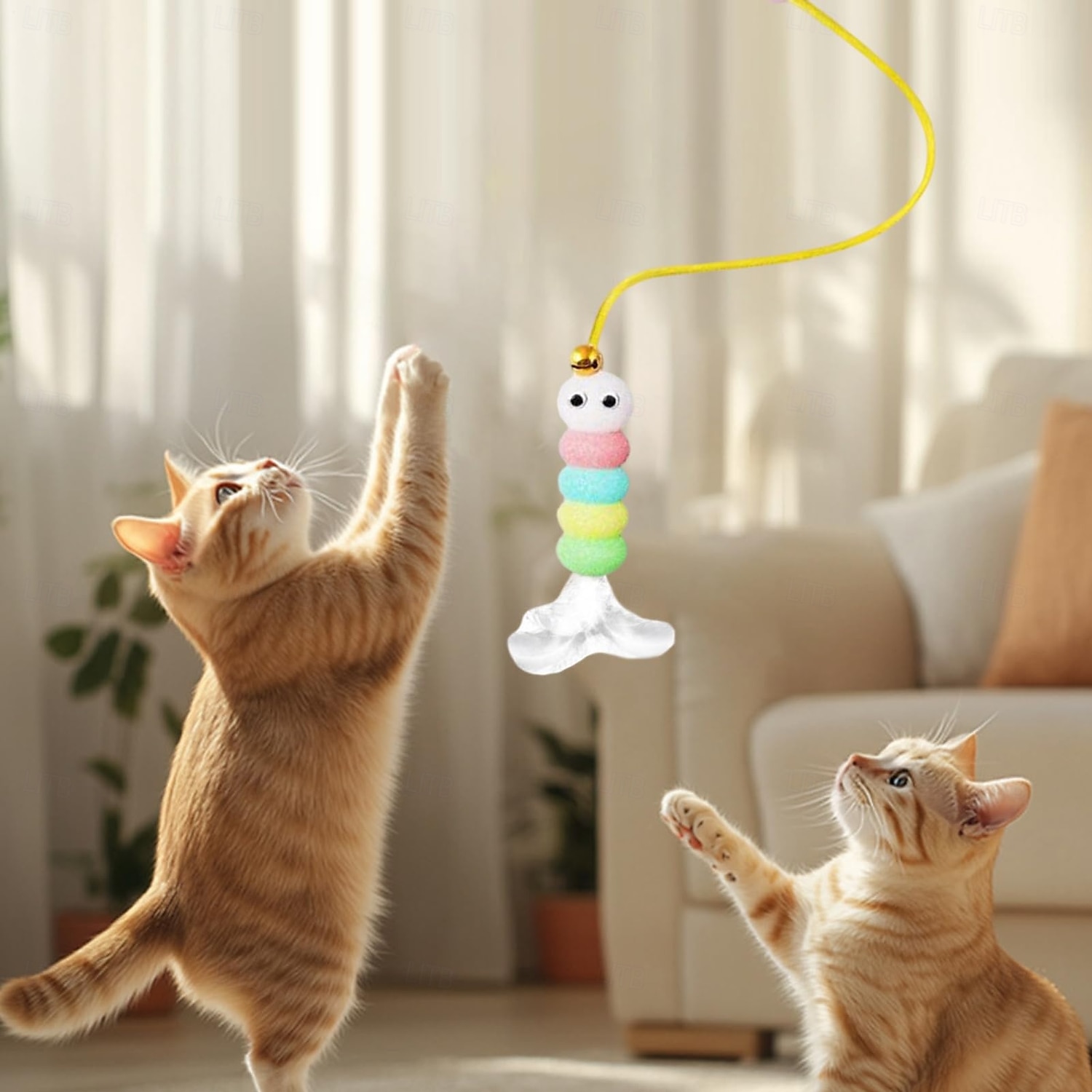 Giocattolo elettrico per gatti | Gioco interattivo elettrico per animali domestici - Giocattolo per gattini con sensore di movimento, per esercizio fisico, allenamento, arricchimento, sollievo dalla del 2026 a $13.99 –P18
