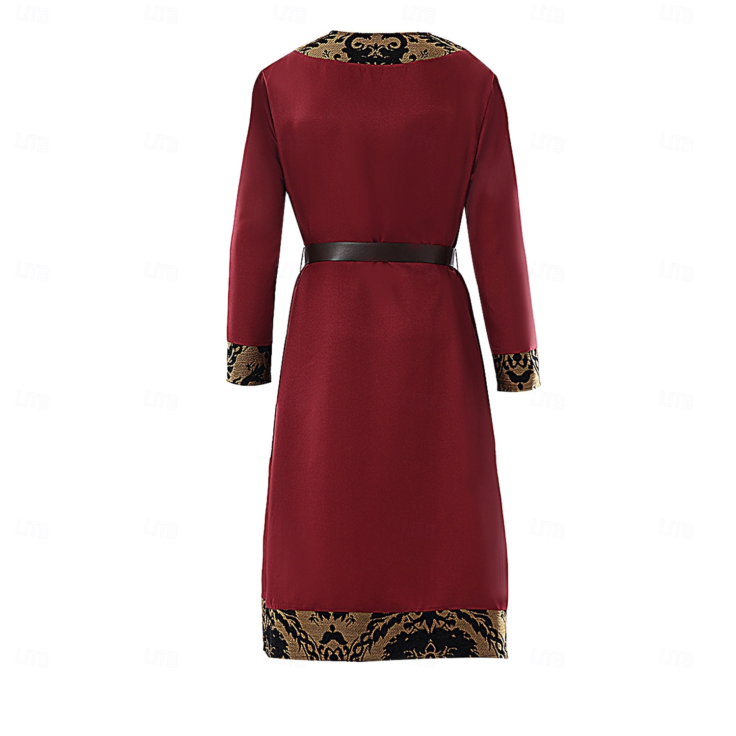 Medievale Rinascimento Elegante Tunica Cavaliere Vichingo Costume Per uomo Fantasia Reale Halloween Carnevale Mascherata Fiera Rinascimentale Festa a tema retrò Adulti Cappotto Cintura del 2026 a $56.99 –P3