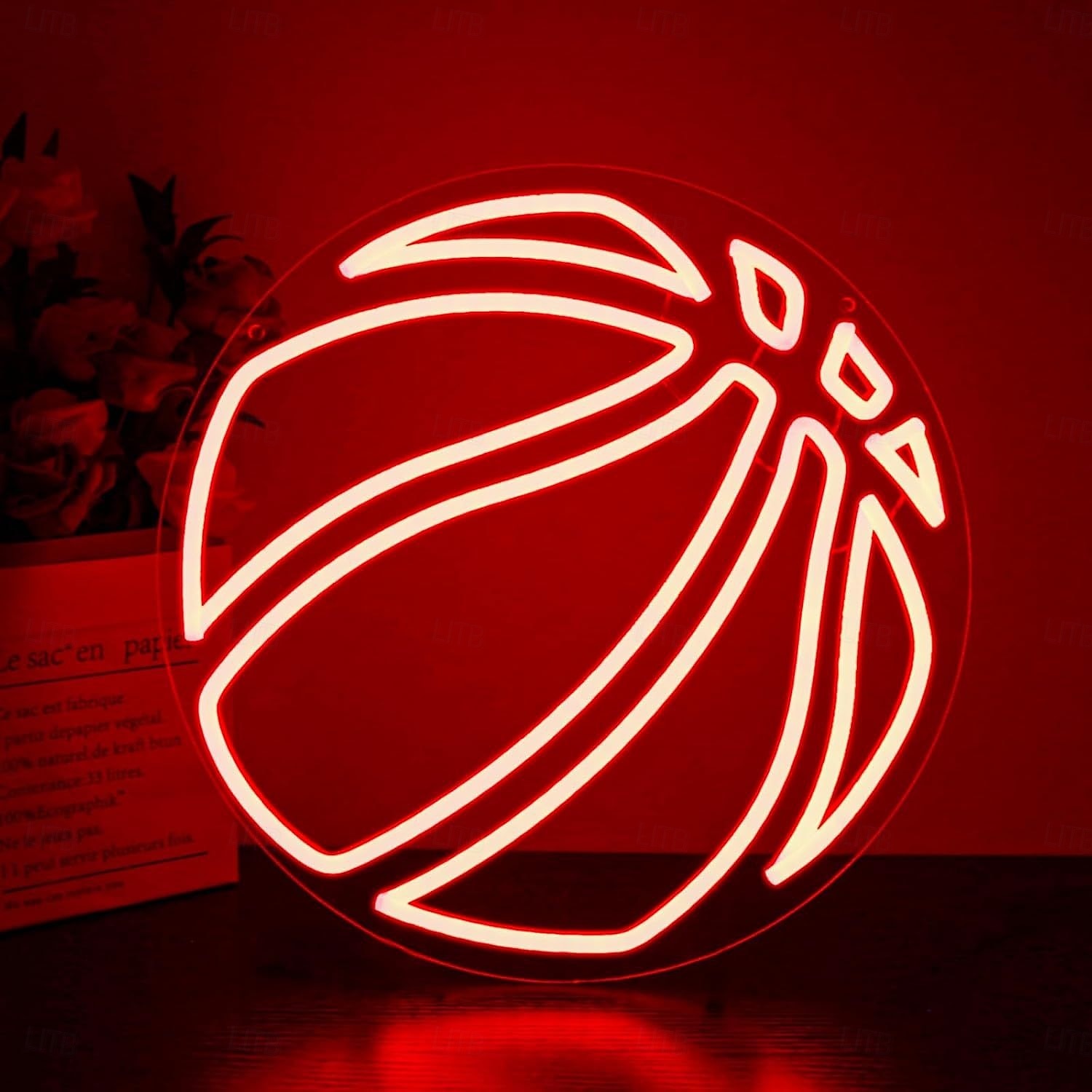 Basketball Neon LED Wall Light, USB Powered Adjustable Brightness, Indoor Bedroom, Gaming Room, Game Room, Esports Room, Man Cave, Kids Room, Teen Boys, Basketball Fans, Birthday, Holiday, Party, Home 2026 - $35.99 –P9