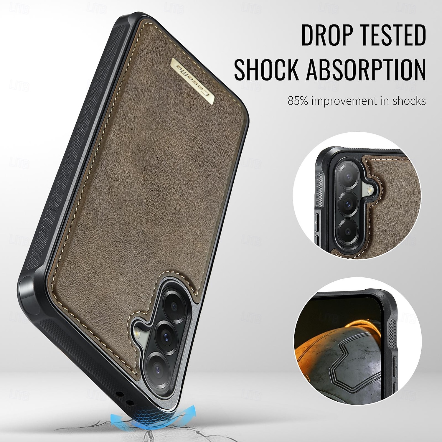 telefono Custodia Per Samsung Galaxy A57 A56 A16 A55 5G A35 5G A15 A14 A54 A53 A13 Custodia ad adsorbimento magnetico Magnetico TPU Pelle PU del 2026 a $17.99 –P7