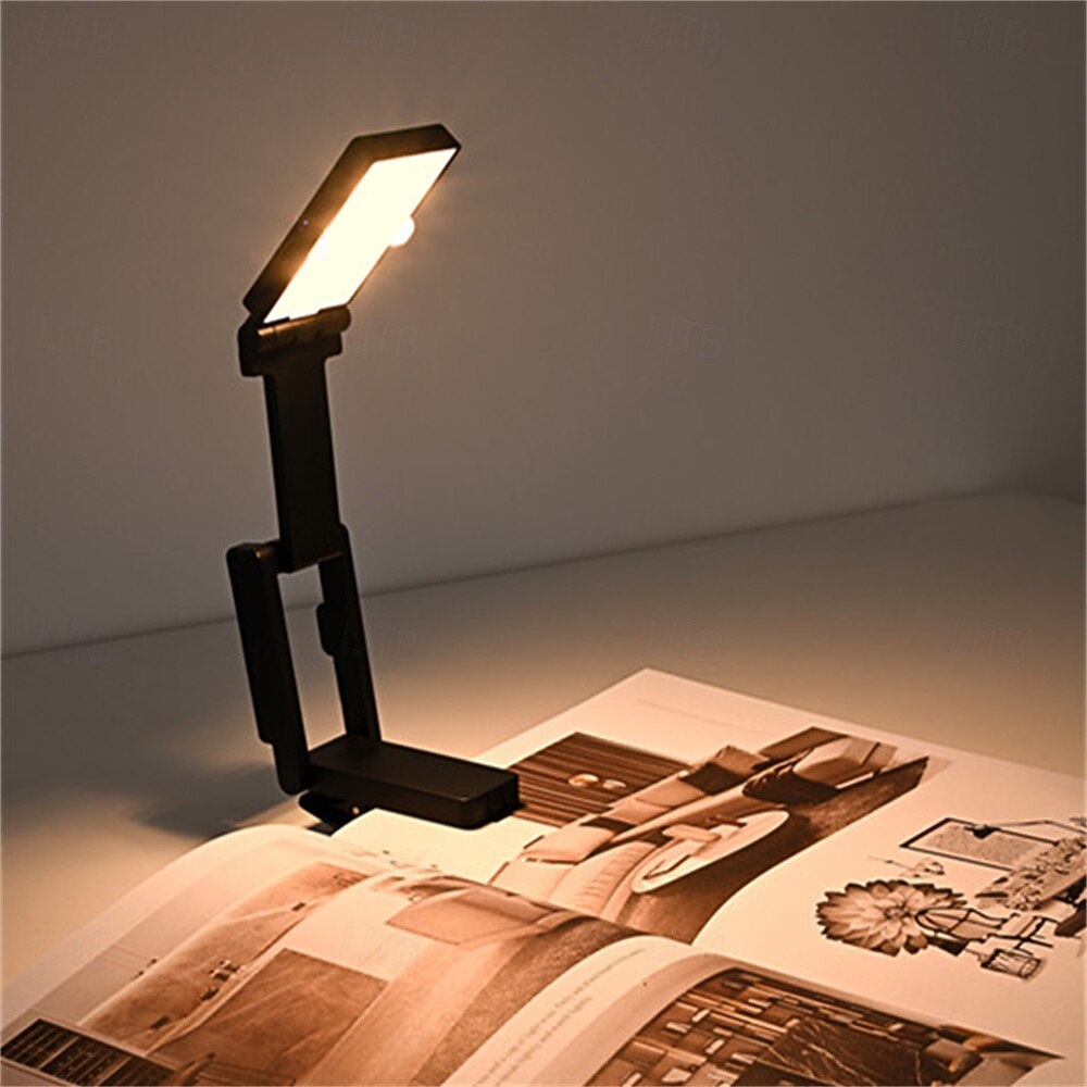 1 db 2 db hordozható összecsukható lámpa USB töltéssel, összecsukható LED asztali lámpa, energiatakarékos, újratölthető LED olvasólámpa 2026 - $17.49 –P5