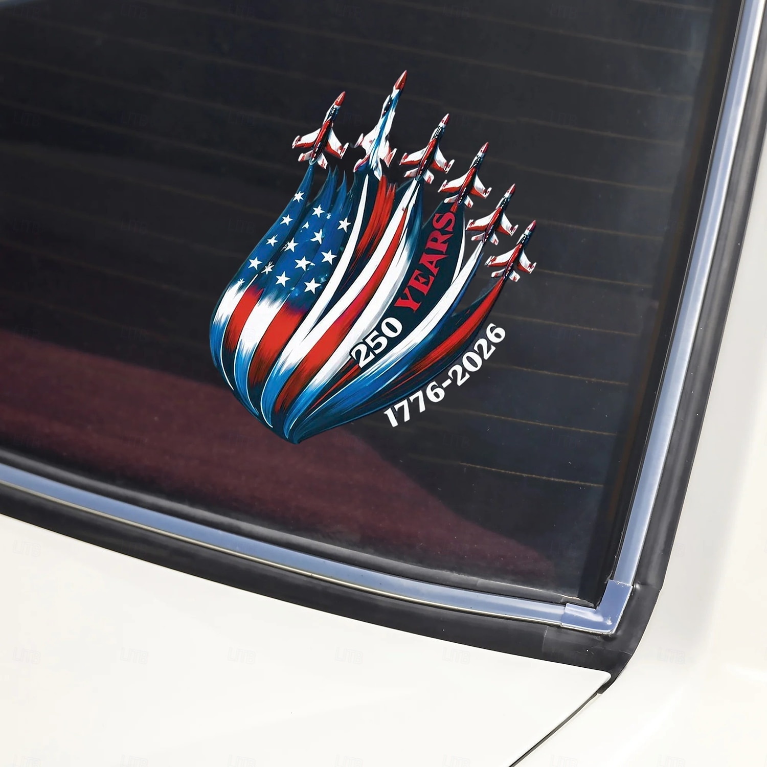 2026年 愛国的なアメリカ・イーグルス250周年記念の車窓用デカールステッカー、アメリカ建国500周年記念（1776-2026年）のイーグルステッカー、アメリカ独立旗デカール、耐久性のある車窓用ビニールステッカー  コレクション – $9.99 –P3